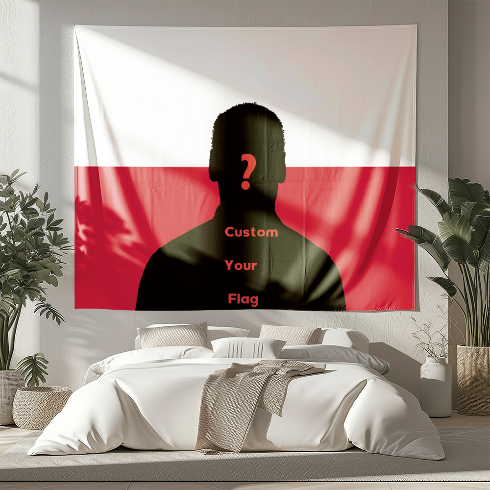 Home Textiles & Furnishings - 1Pc Custom Photo Polyster Flag Backdrop,Home