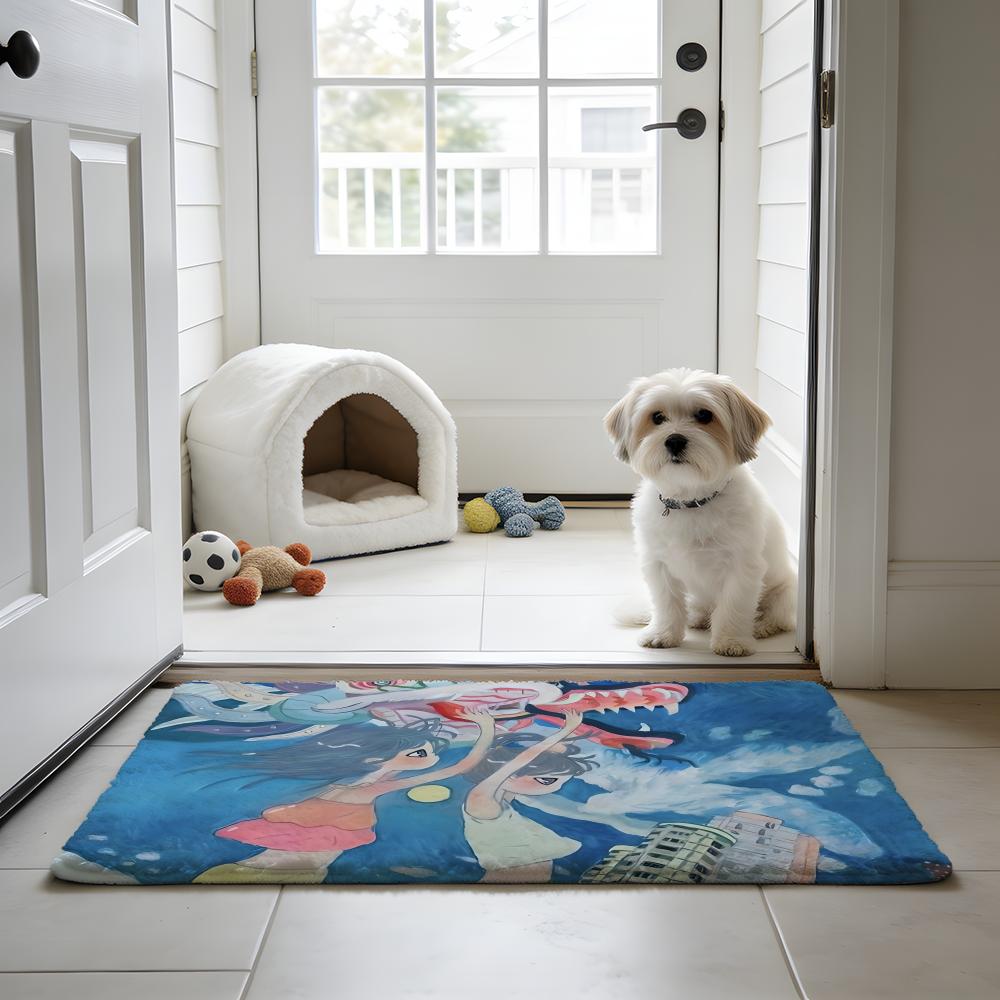 Aya Home Textiles - A-Aya Takano Anime Floor Mat Flannel