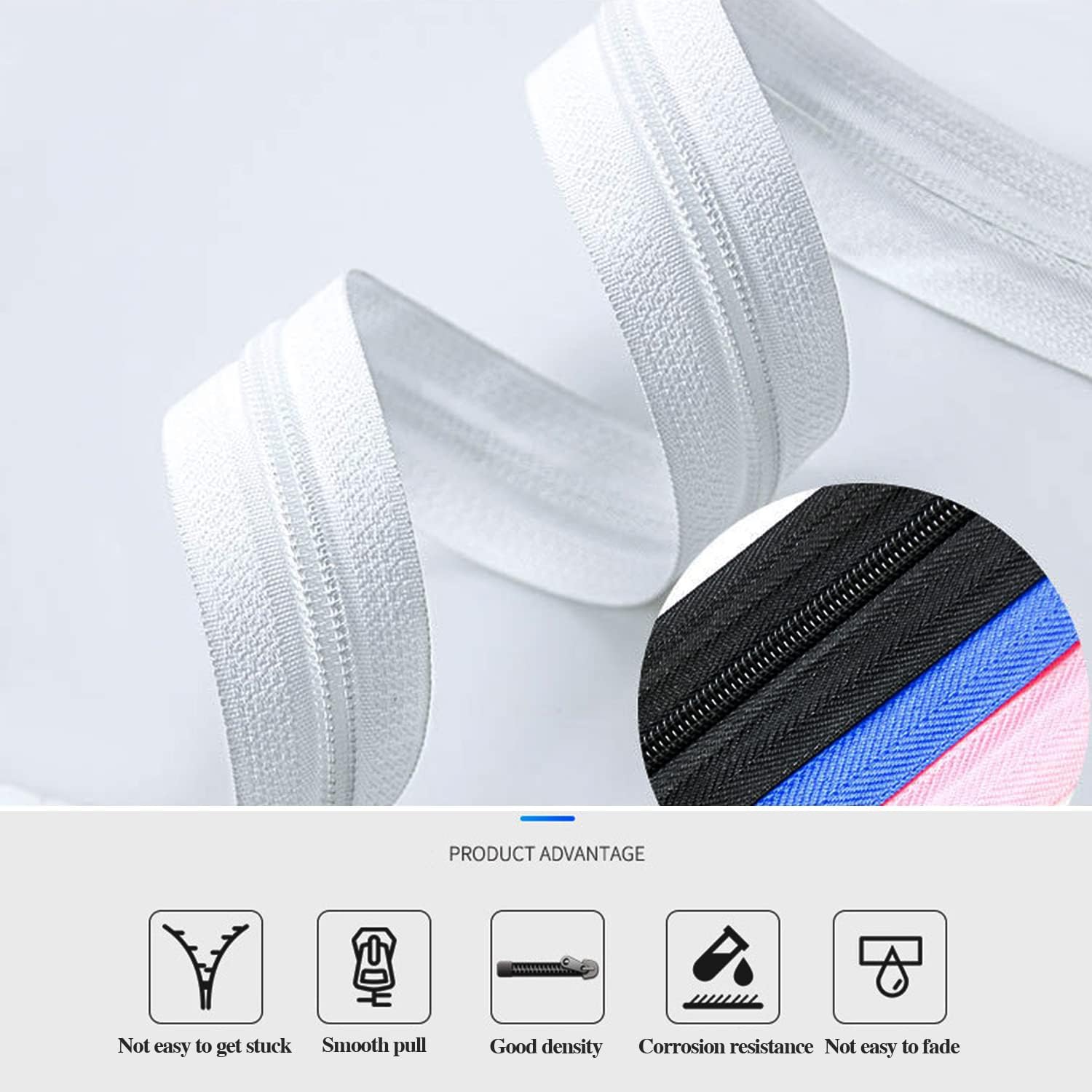 Nylon Coil Zippers by The Yard - Home Textiles Images 리뷰 및 가격