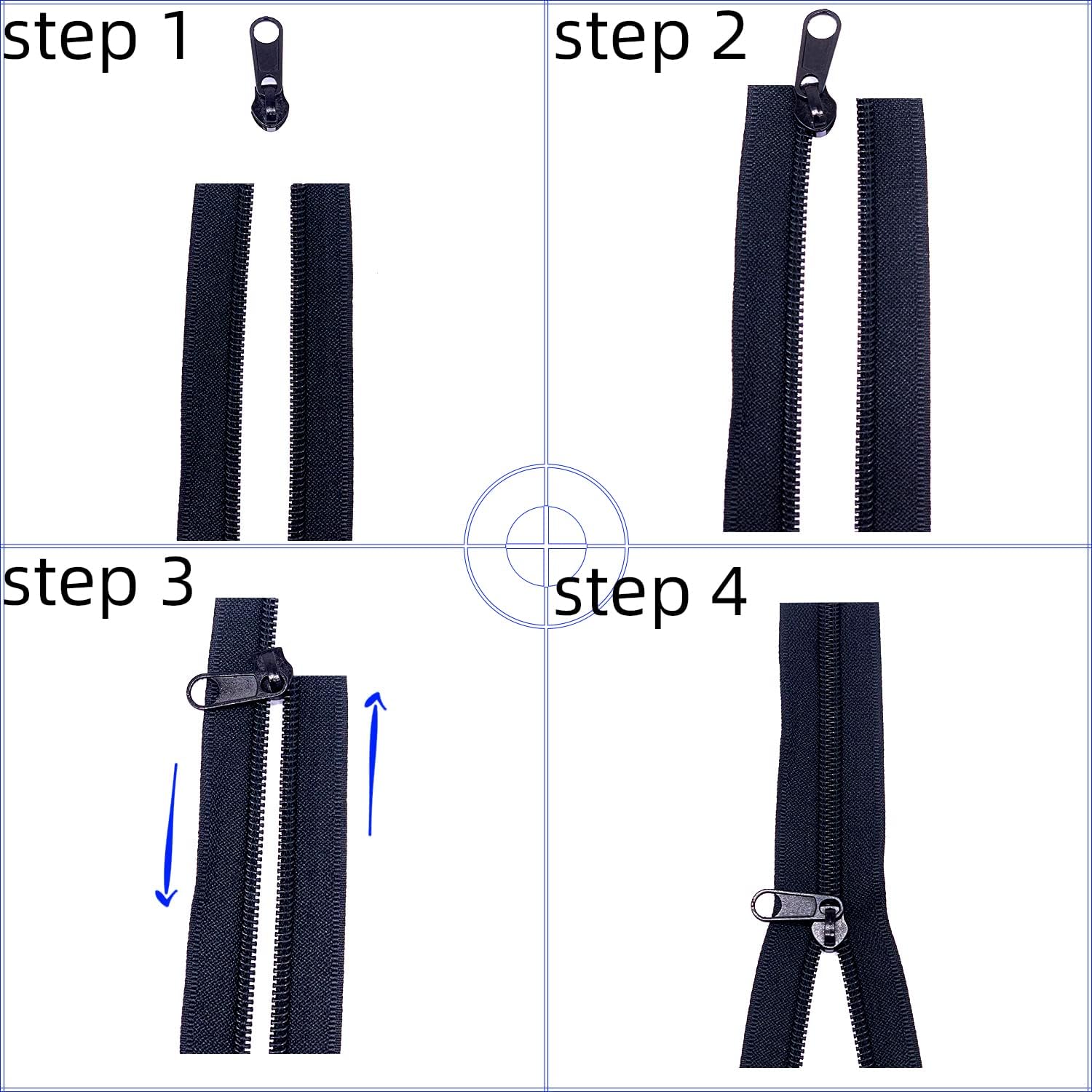 Nylon Coil Zippers by The Yard - Home Textiles Images 리뷰 및 가격