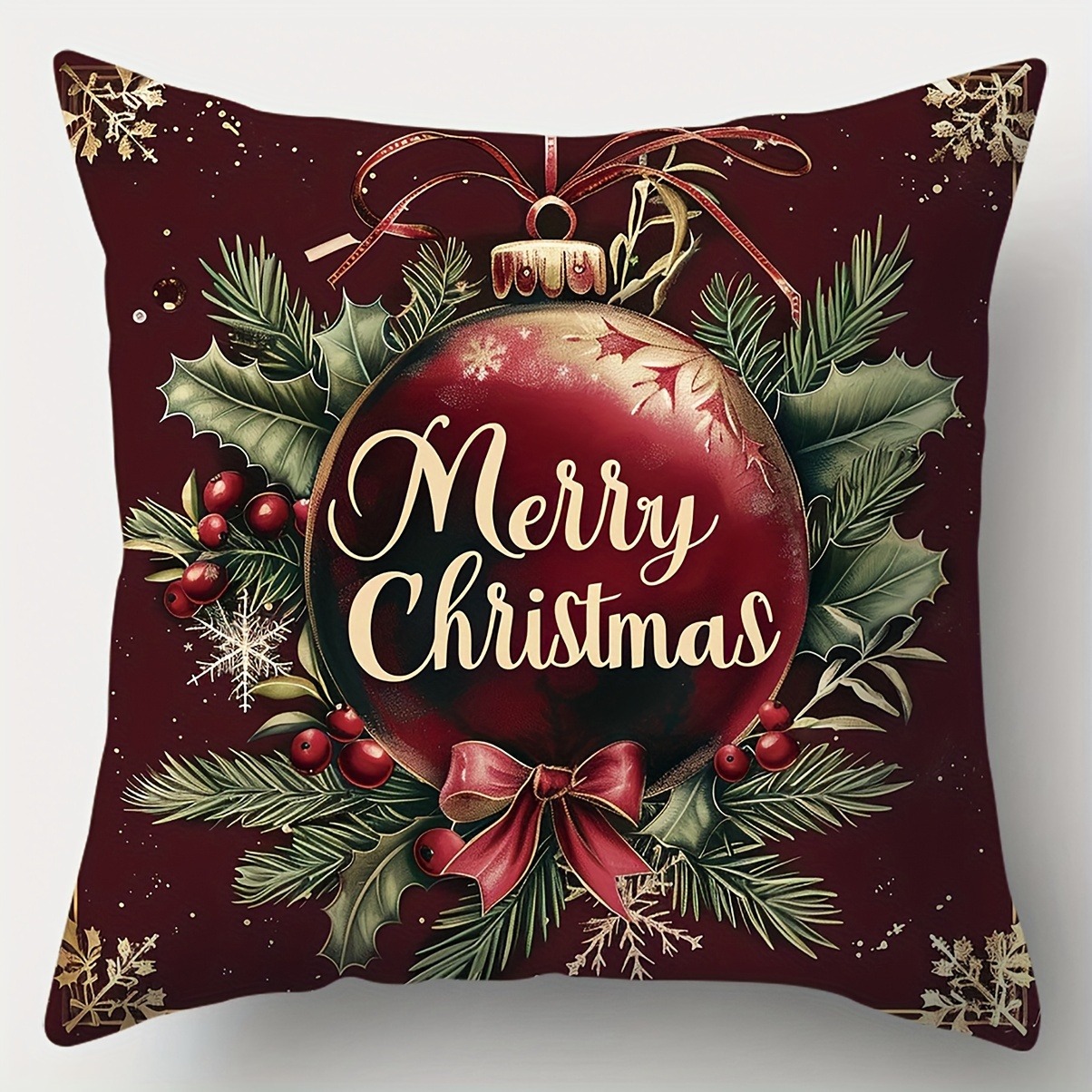 Festive Christmas Pillowcases: - Home Textiles News 리뷰 및 가격