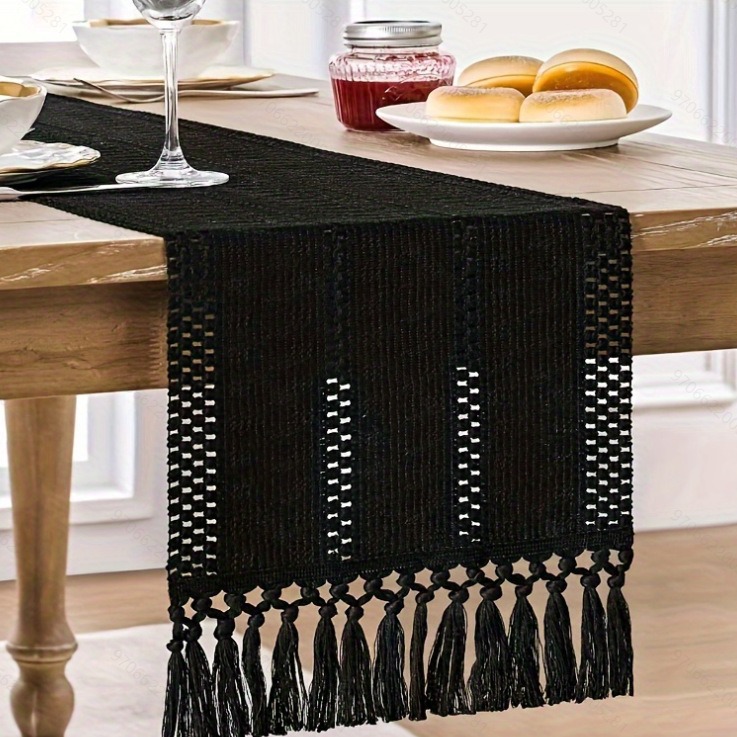 Cotton Linen Table Runner Knot - Home Textiles Today News 리뷰 및 가격