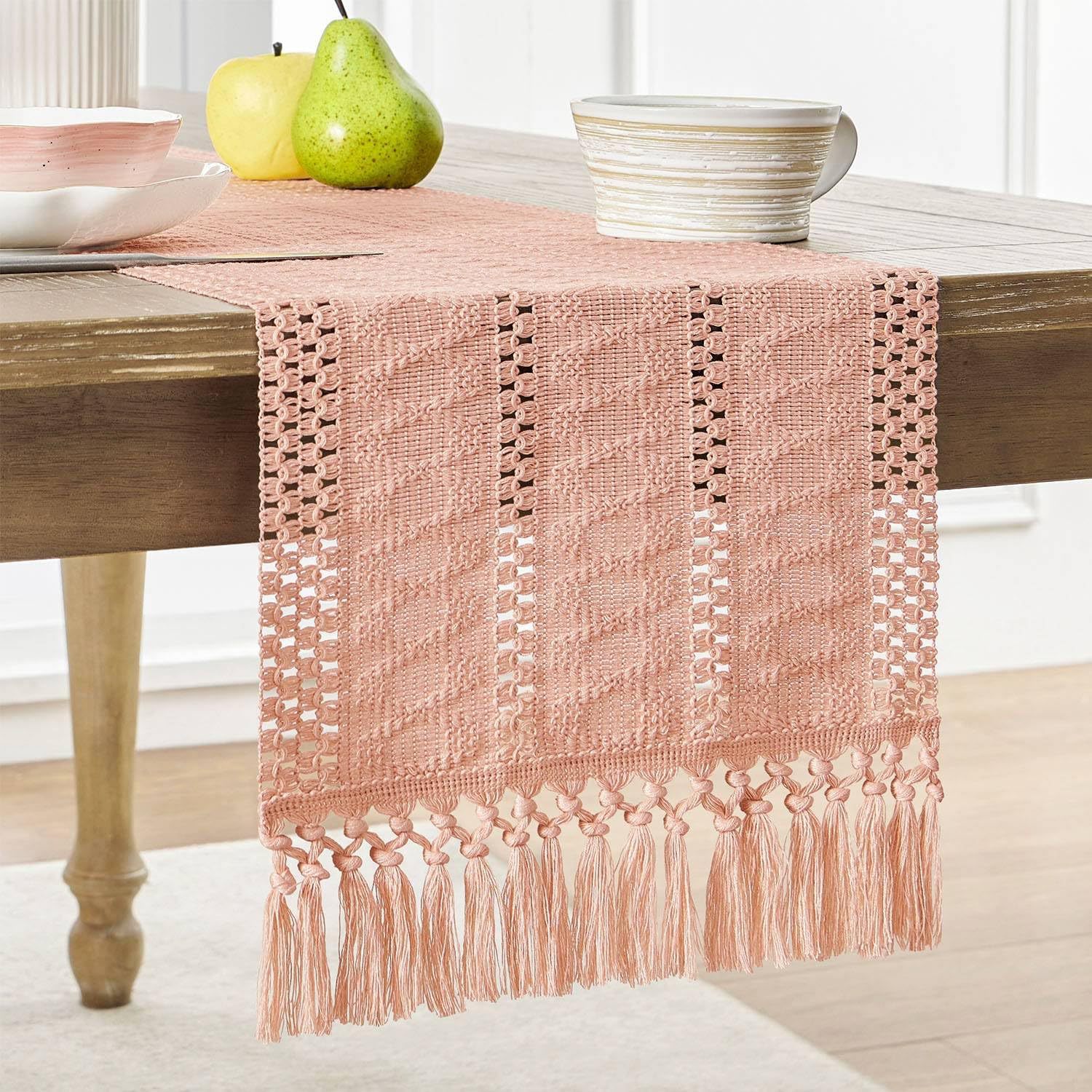 Cotton Linen Table Runner Knot - Home Textiles Today News 리뷰 및 가격