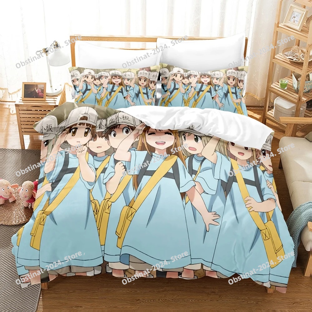 3d Print Cells At Work Cartoon - Home Textiles Images 리뷰 및 가격