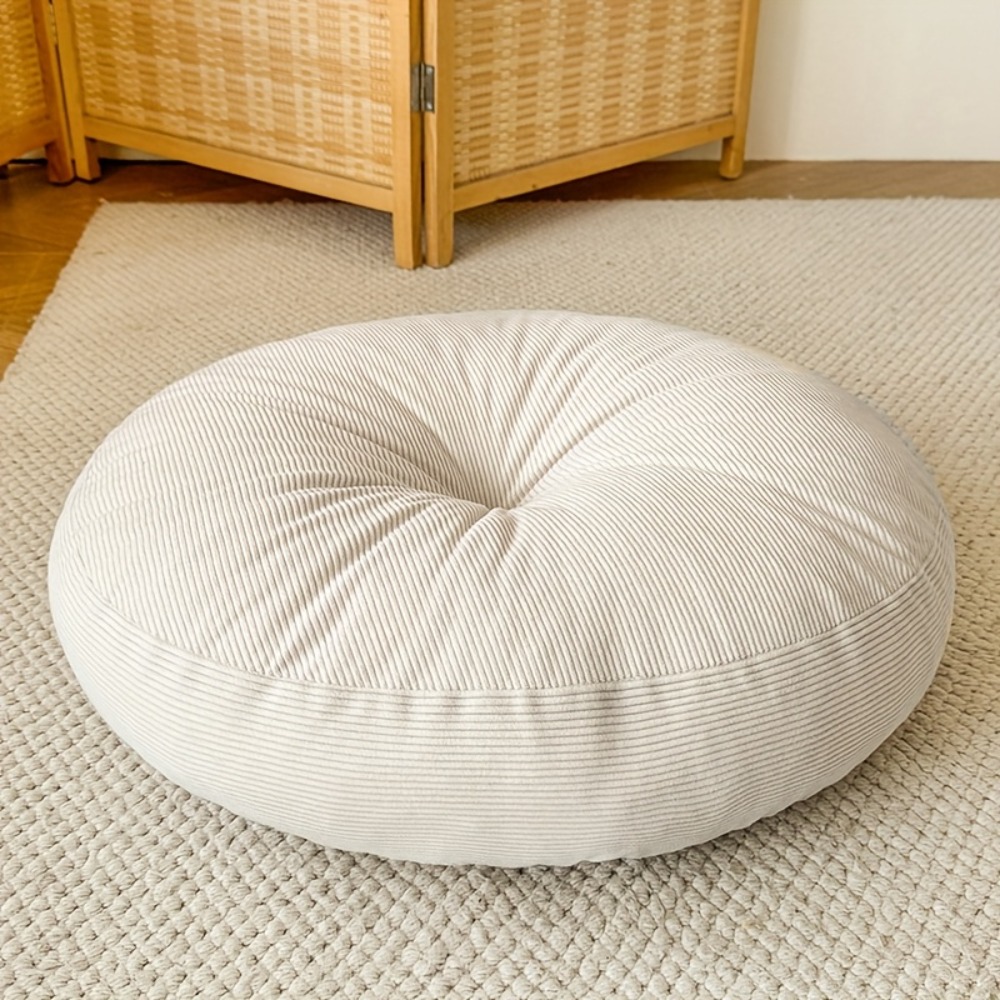 Thick Round Cushion,Soft & Com - Floor Cushion Pouf 리뷰 및 가격