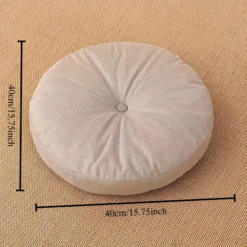 Thick Round Cushion,Soft & Com - Floor Cushion Pouf 리뷰 및 가격
