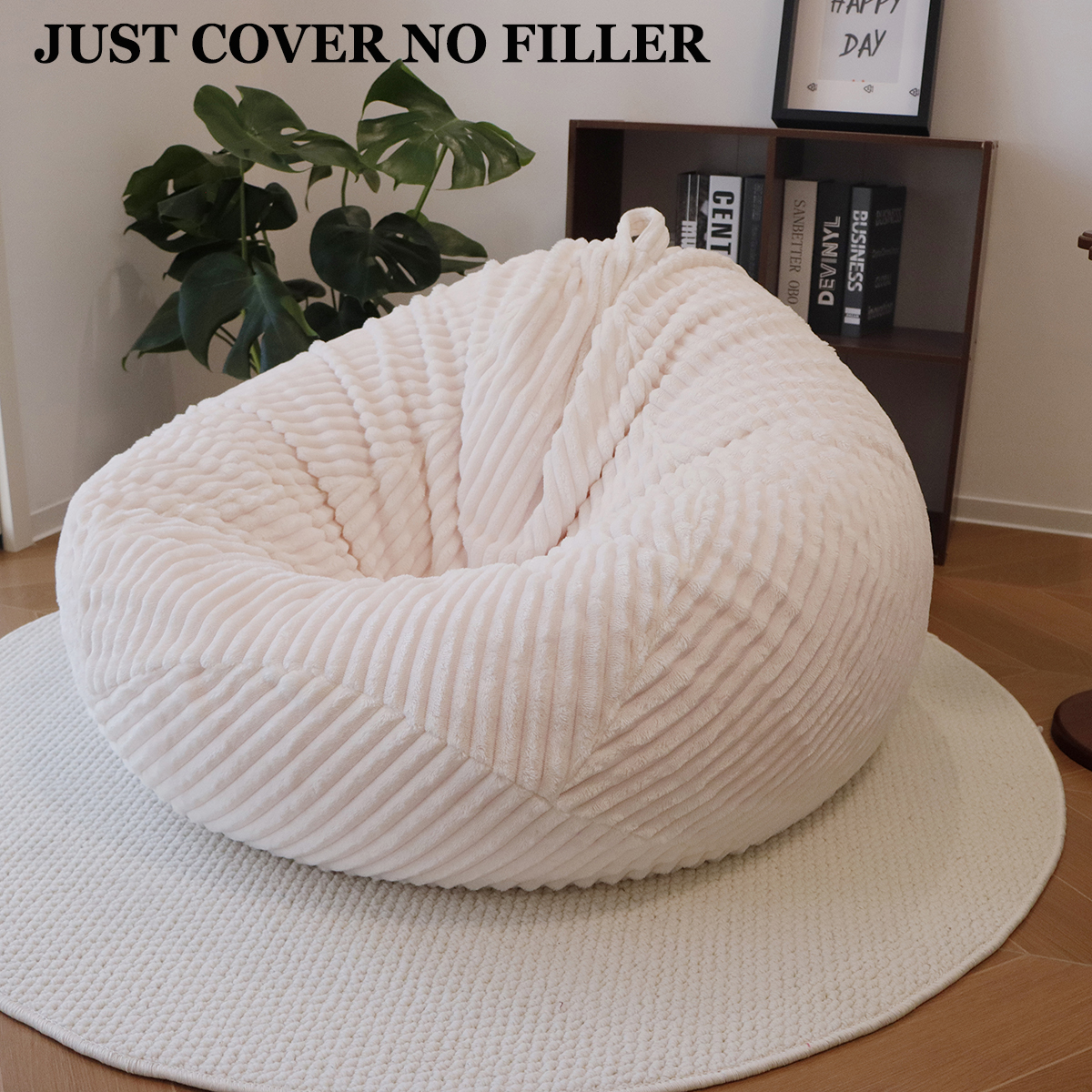 Bean Bag Cover without filler  - Floor Cushion Pouf 리뷰 및 가격