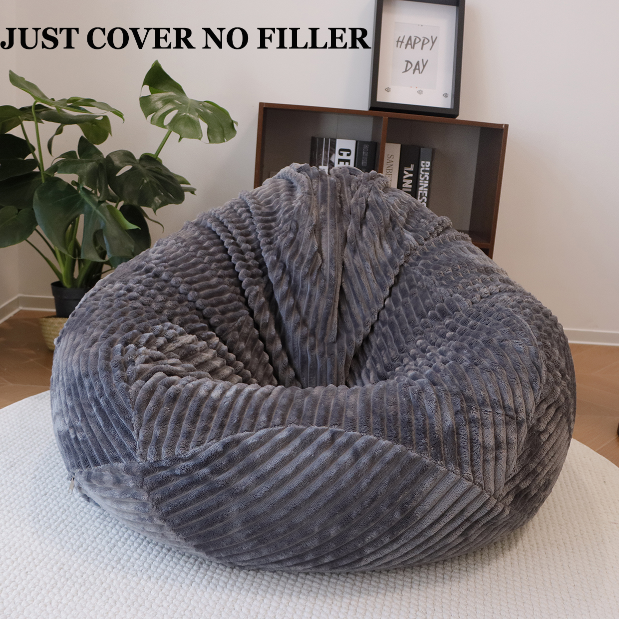 Bean Bag Cover without filler  - Floor Cushion Pouf 리뷰 및 가격