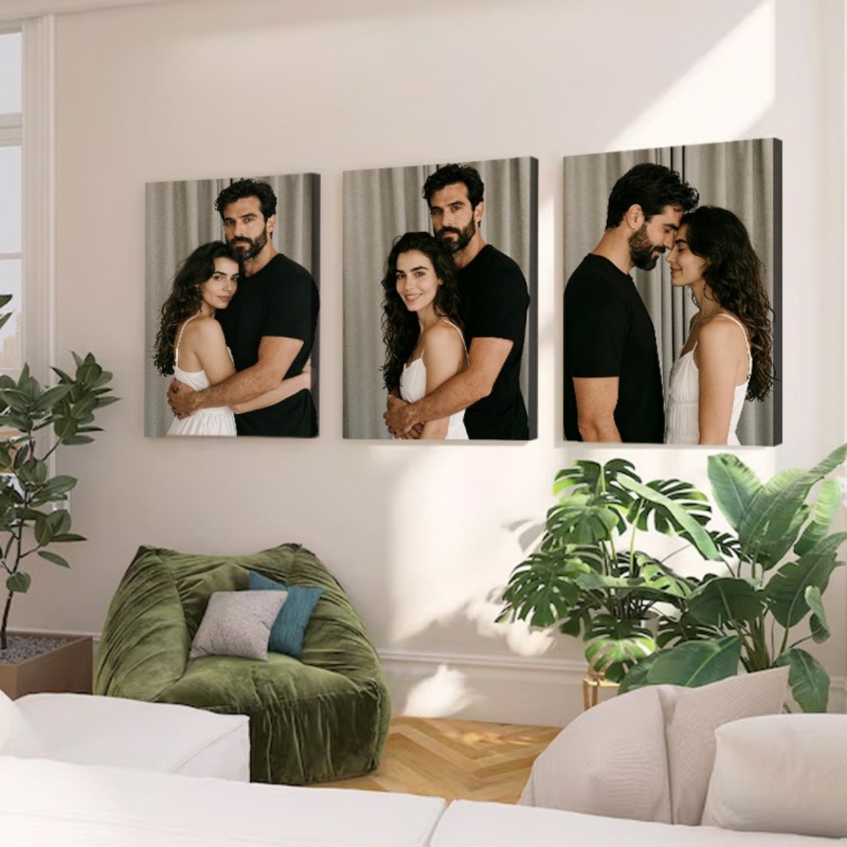 Set of 3 Custom Photo Decor Pi - Home Of Textiles 리뷰 및 가격