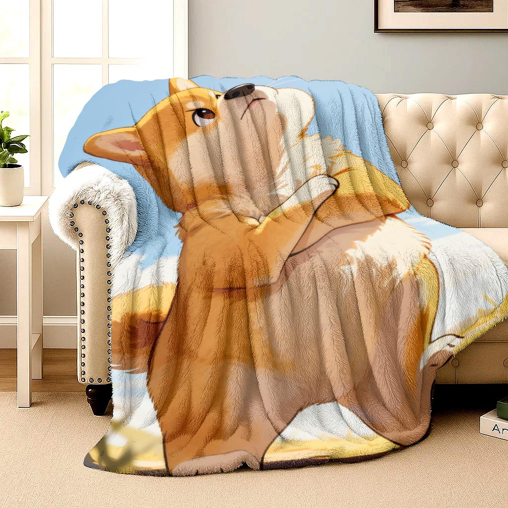 cartoon image of a standing do - Home Textiles Images 리뷰 및 가격