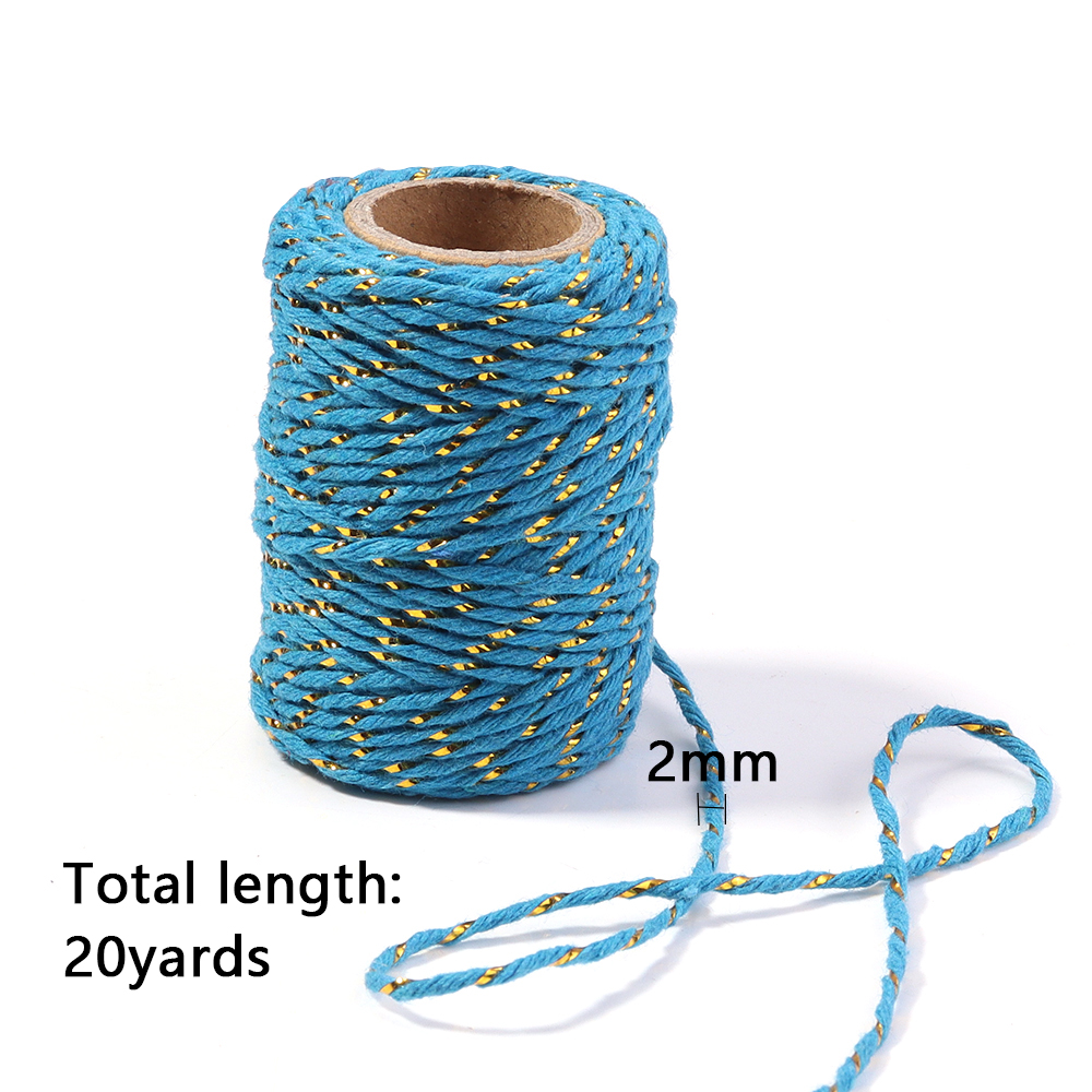 20M/Roll Cotton Cord Baker Twi - Home Of Textiles 리뷰 및 가격