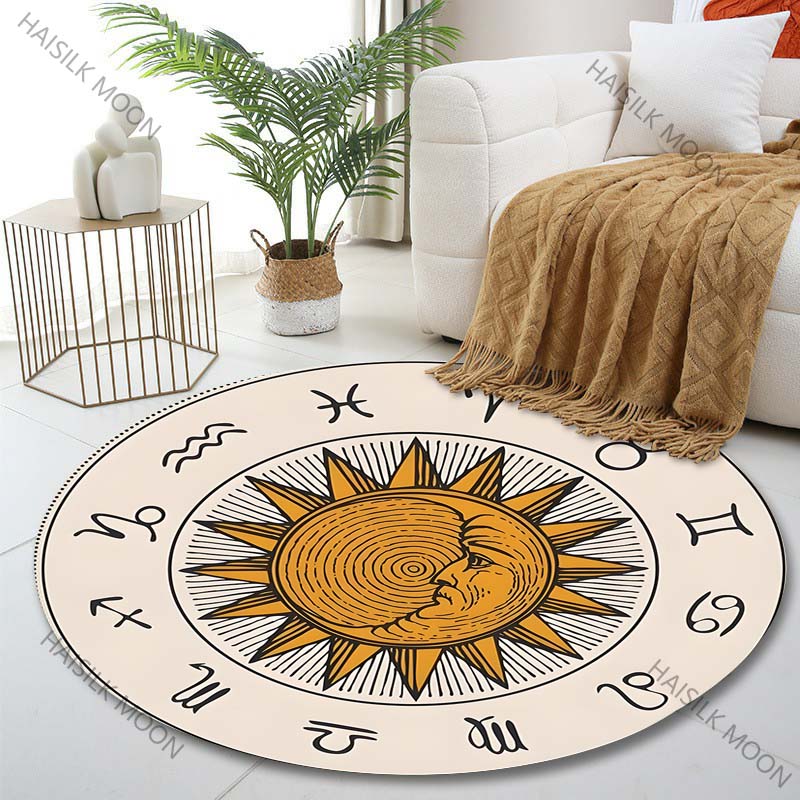 1PC Zodiac signs around sun im - Home Textiles Images 리뷰 및 가격