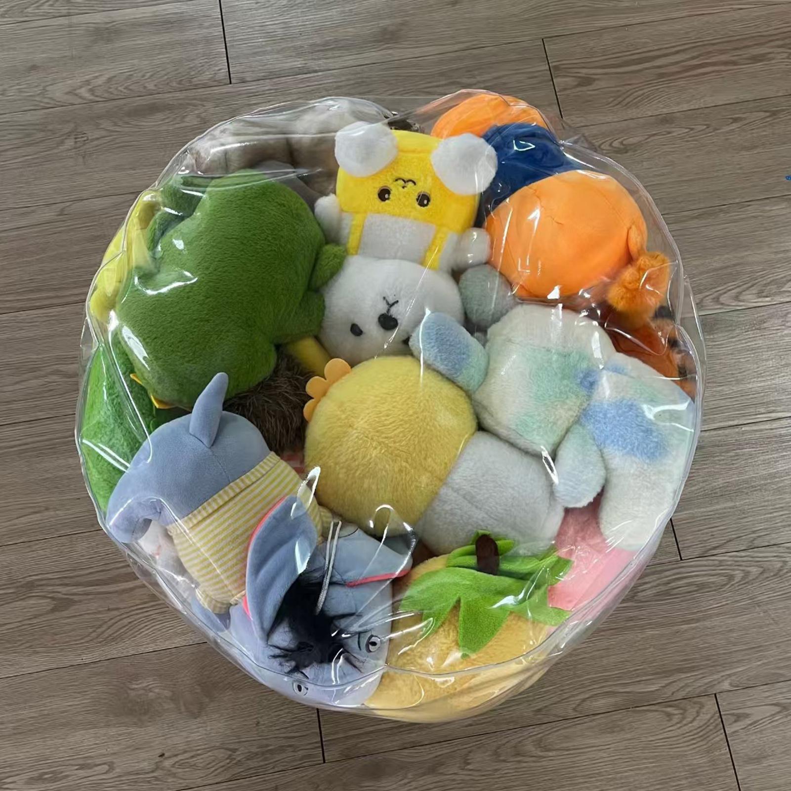 Clear Animal Storage Chair Plu - Floor Cushion Pouf 리뷰 및 가격