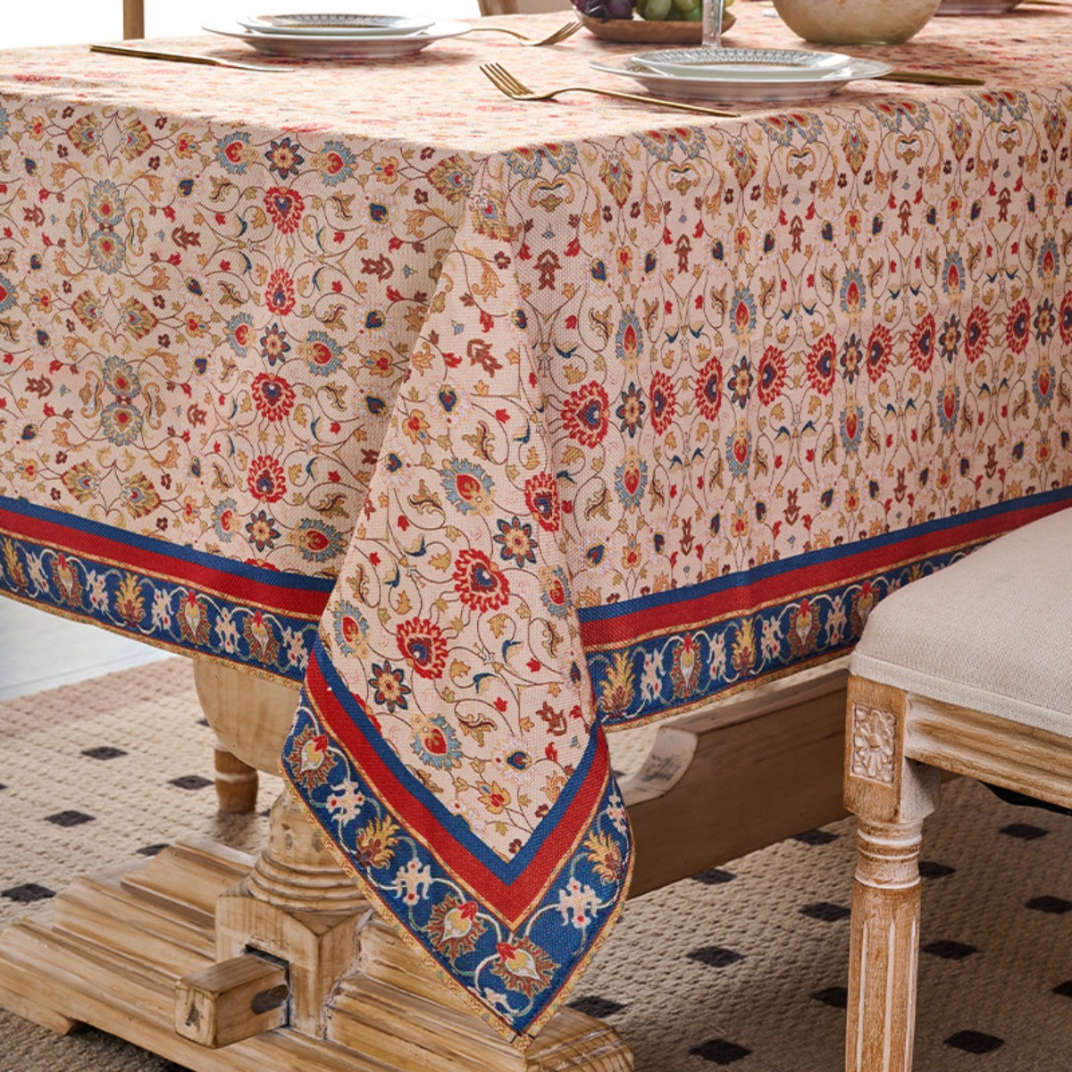 European Vintage Floral Tablec - Home Textiles News 리뷰 및 가격