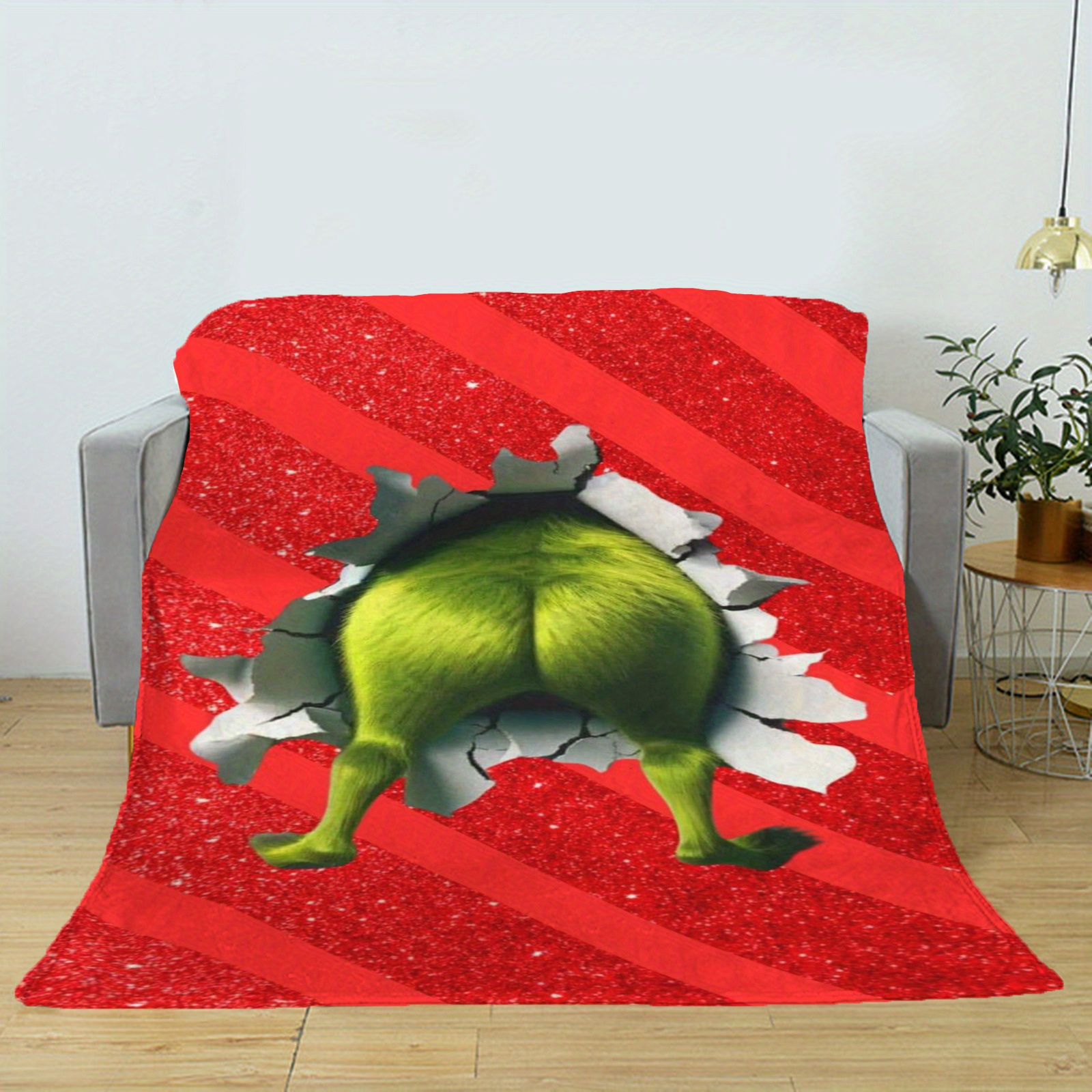 A plush wool blanket featuring - Home Textiles Images 리뷰 및 가격