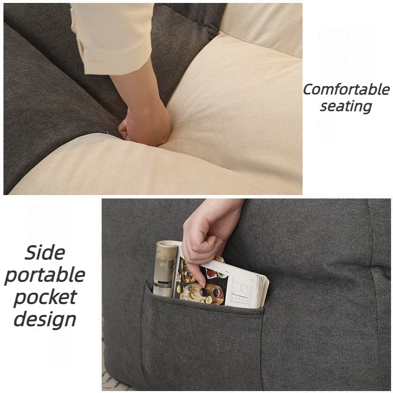 2 Person Bean Bag Sofas Relaxi - Floor Cushion Pouf 리뷰 및 가격