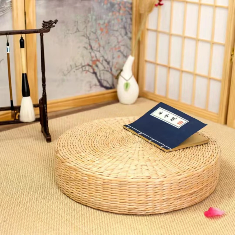 Hot 40cm*40cm Handmade Woven N - Floor Cushion Pouf 리뷰 및 가격