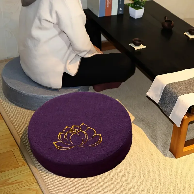 40X6CM Yoga Meditation Linen C - Floor Cushion Pouf 리뷰 및 가격