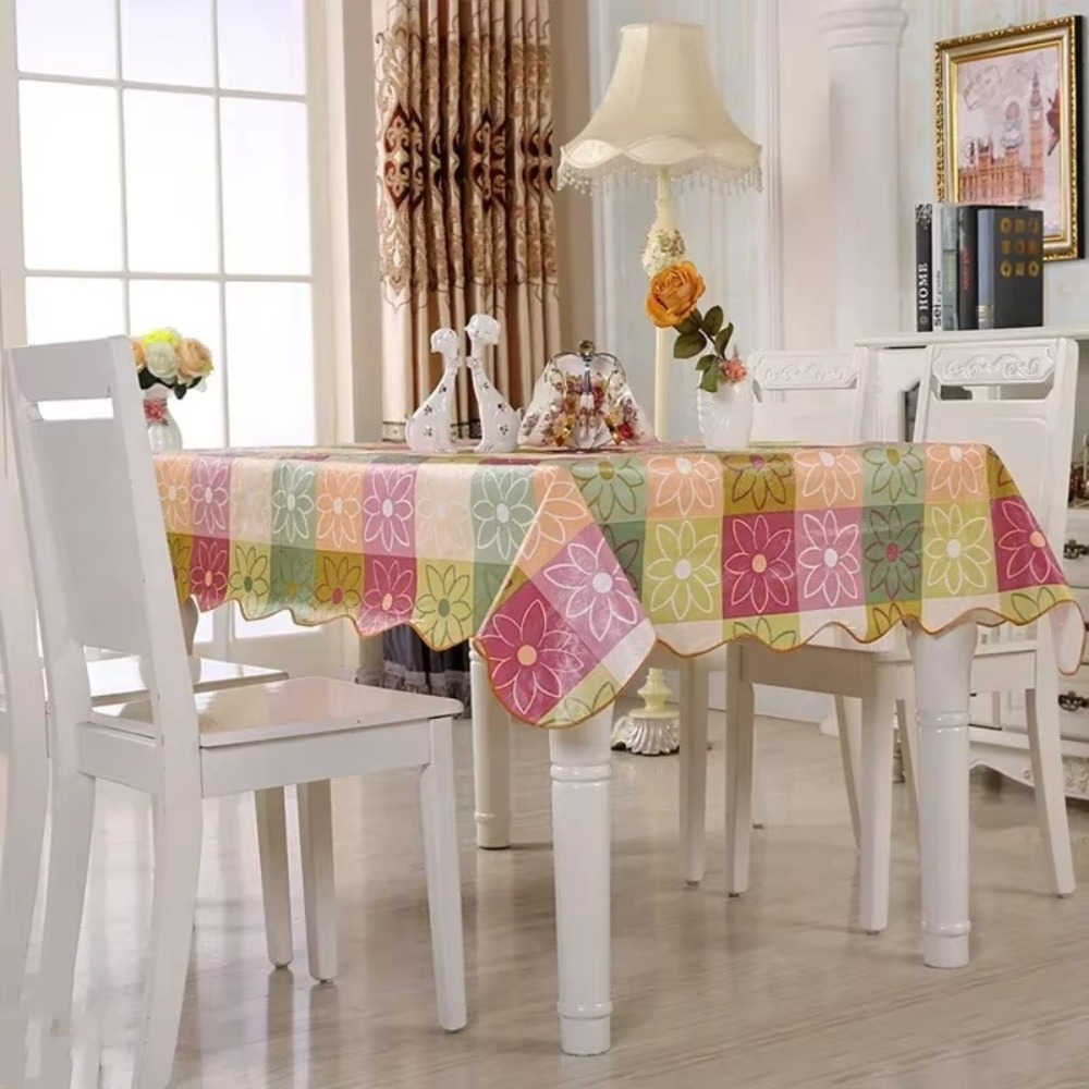 Waterproof PVC Table Cloth Hom - Home Textiles News 리뷰 및 가격