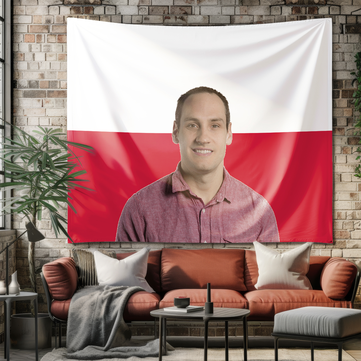1Pc Custom Photo Polyster Flag - Home Textiles & Furnishings 리뷰 및 가격