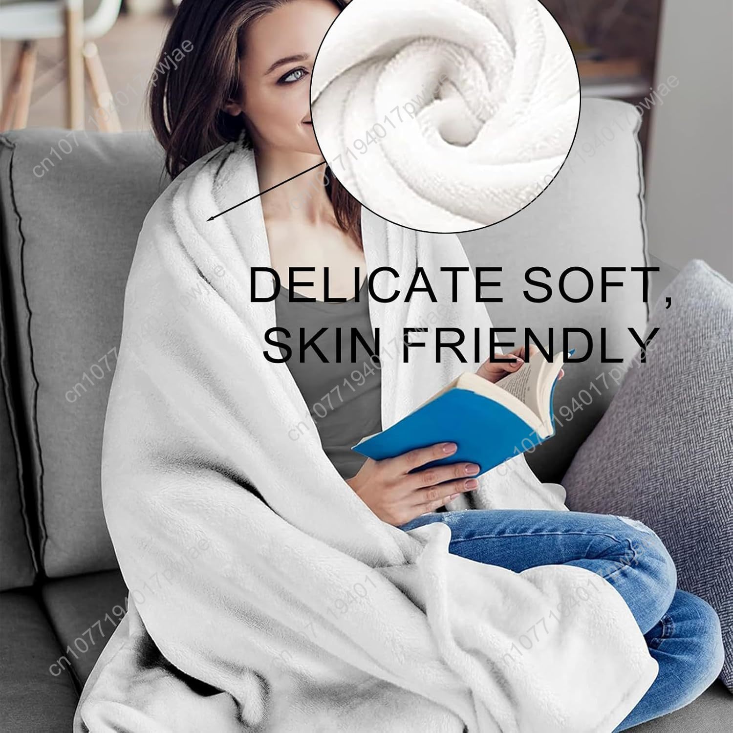 Funny Cat Blanket Gifts for Wo - Home Of Textiles 리뷰 및 가격