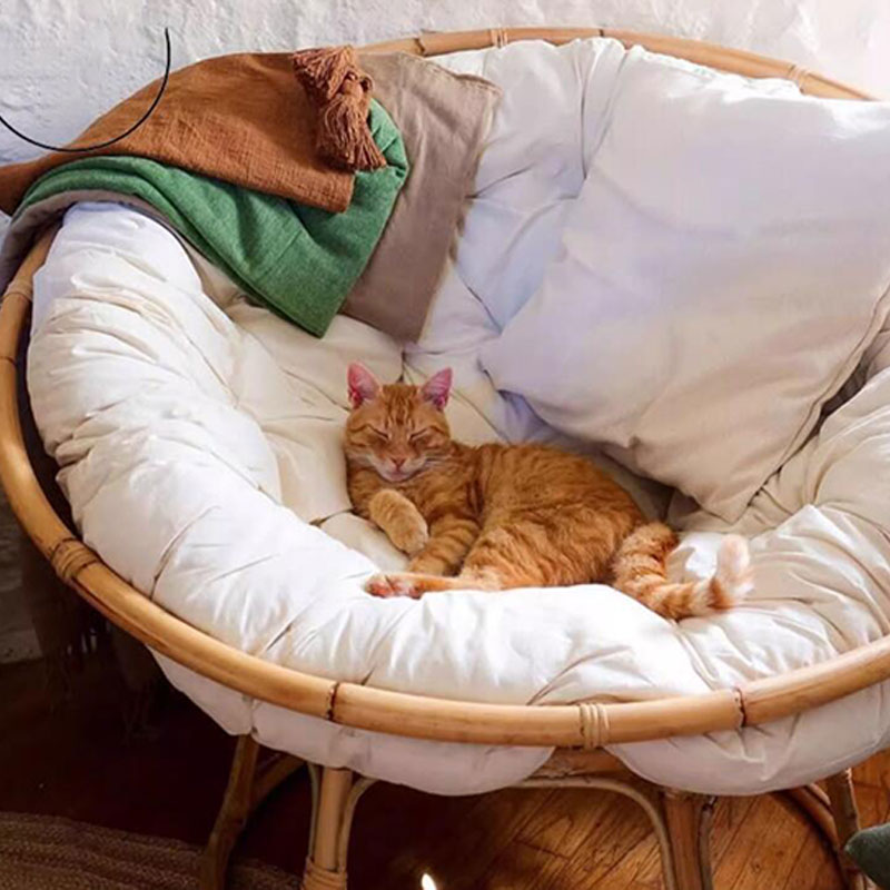 Swing Hanging Basket Seat Roun - Floor Cushion Pouf 리뷰 및 가격
