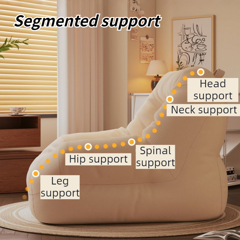 Lazy Bean Bag Sofas Portable C - Floor Cushion Pouf 리뷰 및 가격