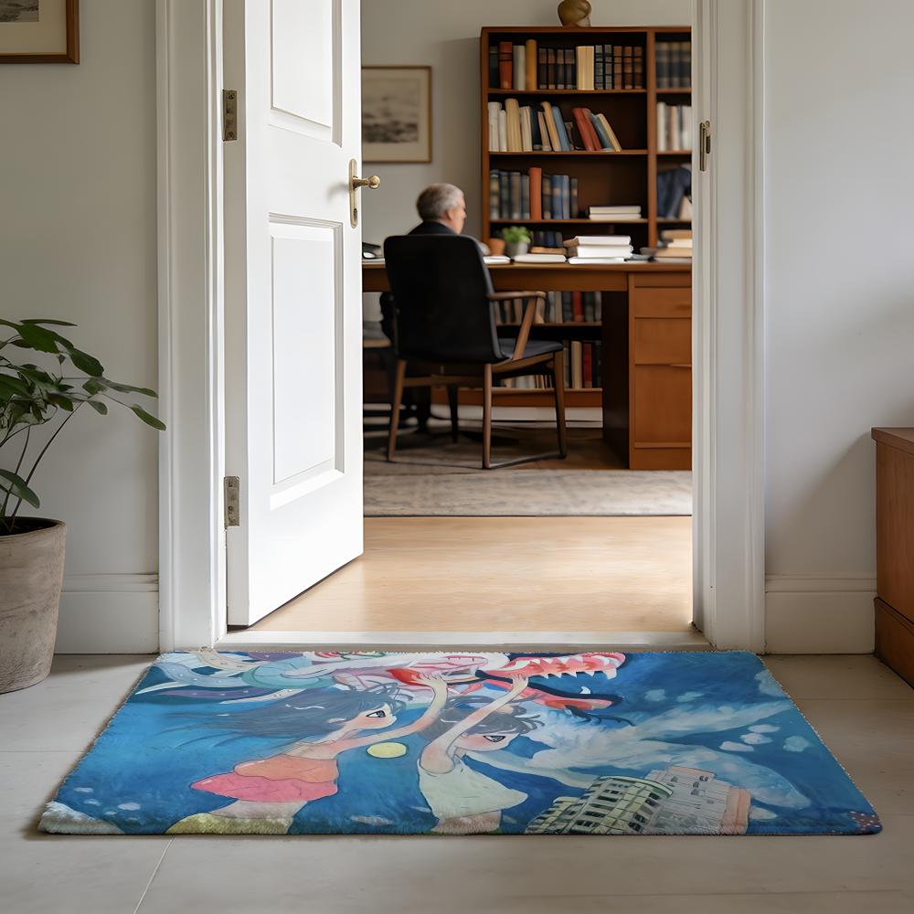A-Aya Takano Anime Floor Mat F - Aya Home Textiles 리뷰 및 가격