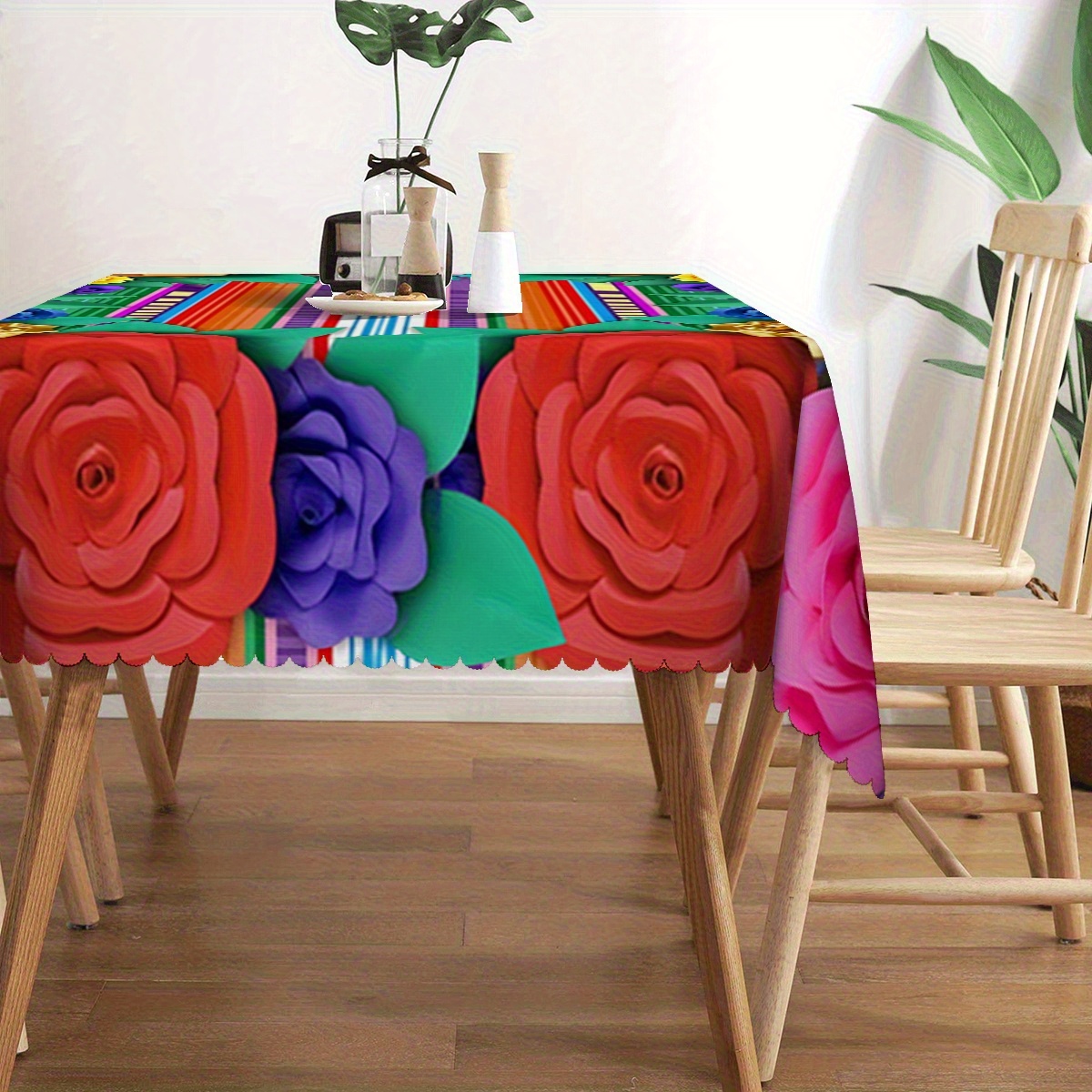 Mexican Carnival Colorful Flor - Home Textiles Today News 리뷰 및 가격
