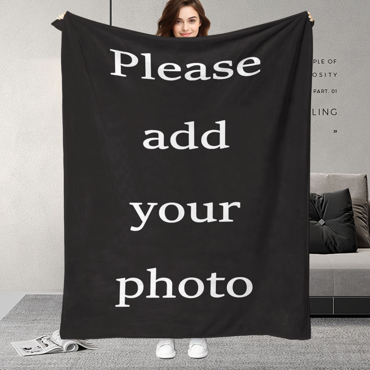 Custom Digital Flannel Fleece  - Home Textiles Images 리뷰 및 가격