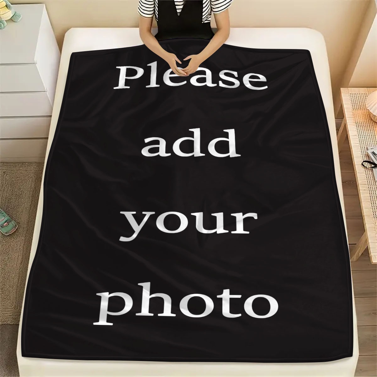 Custom Digital Flannel Fleece  - Home Textiles Images 리뷰 및 가격