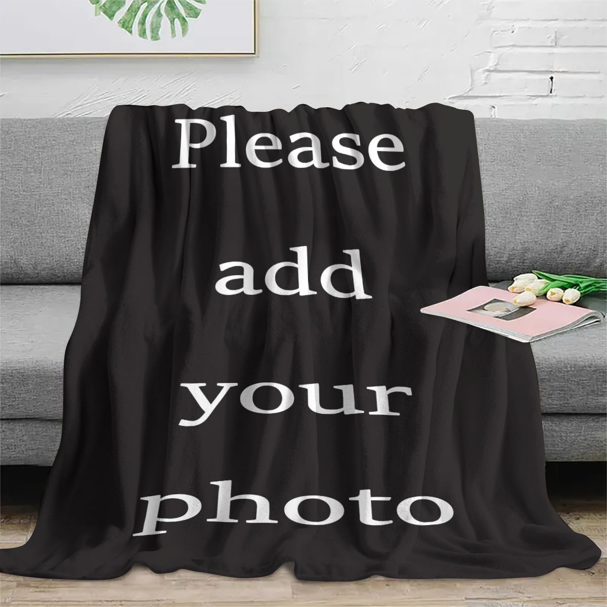Custom Digital Flannel Fleece  - Home Textiles Images 리뷰 및 가격